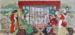 A Holiday Tavern Scene