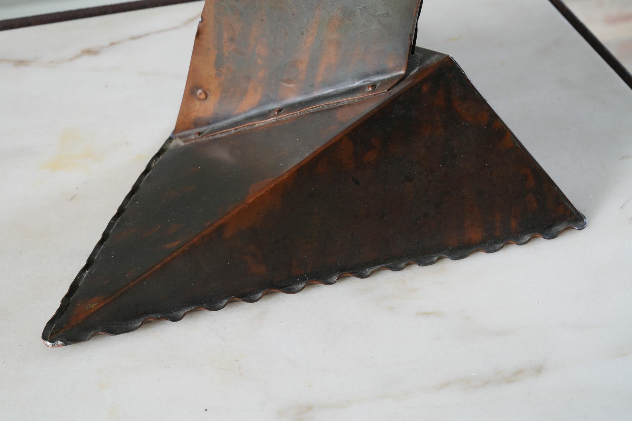 Cuivre Lampe de table Conrad Fehn en vente