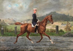 Friedrich Leopold, Prince of Prussia, on Horseback