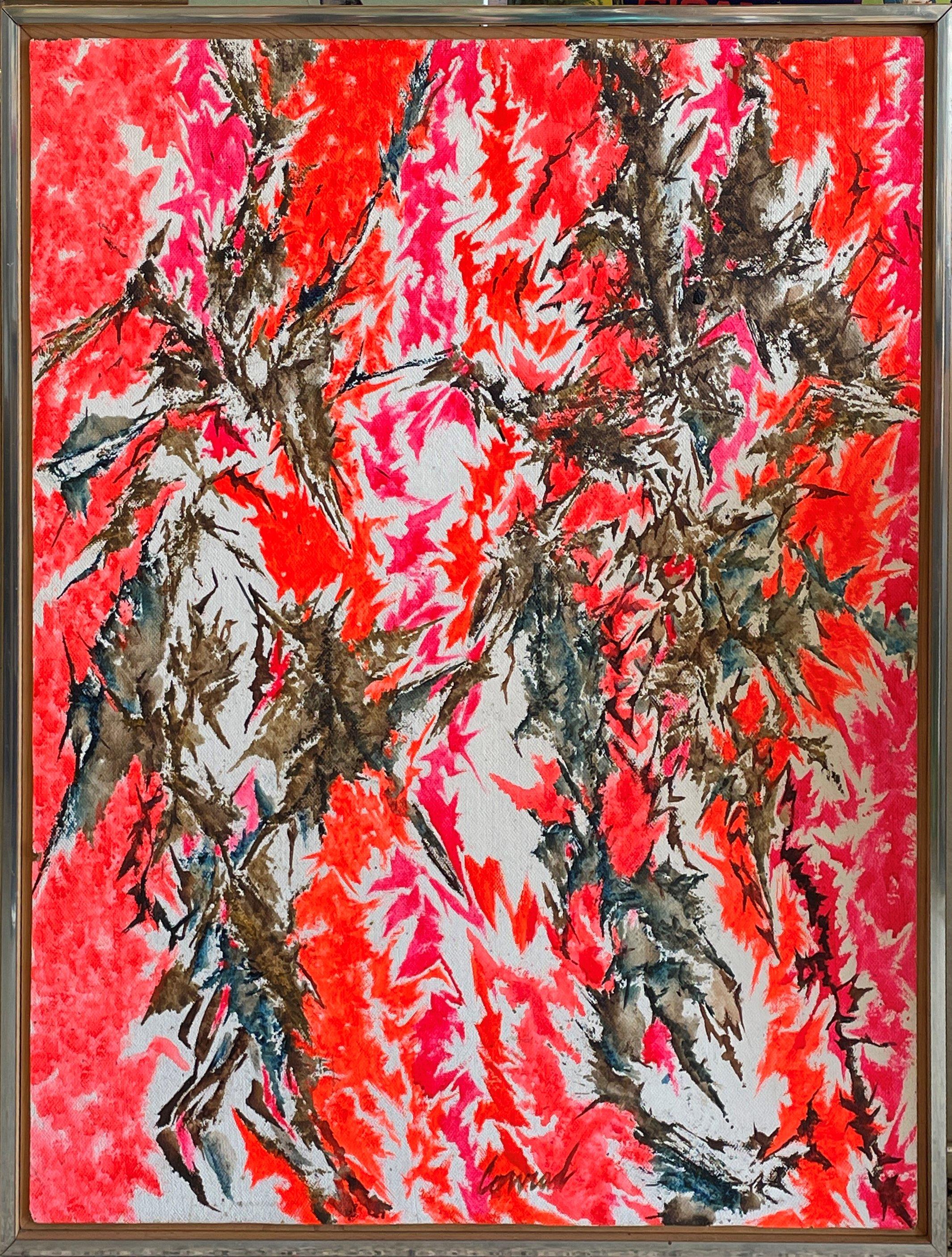 Conrad Fried (1918 - 2009)
Self-Portrait as Insect Greeting Another, 1994
Oil on canvas
27 3/4 x 22 inches
Signed, titled and dated on the reverse

Provenance:
Gift of the artist
Private Collection

The third of four children born to the late
