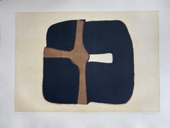 Conrad Marca-Relli Composition Lithographie 1977