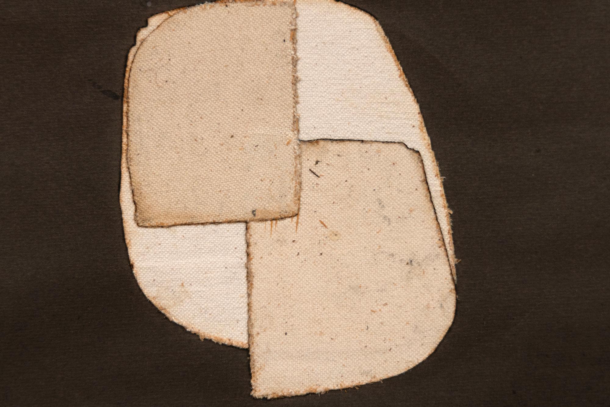 Senza titolo H. H. E. - Abstract Painting Beige di Conrad Marca-Relli