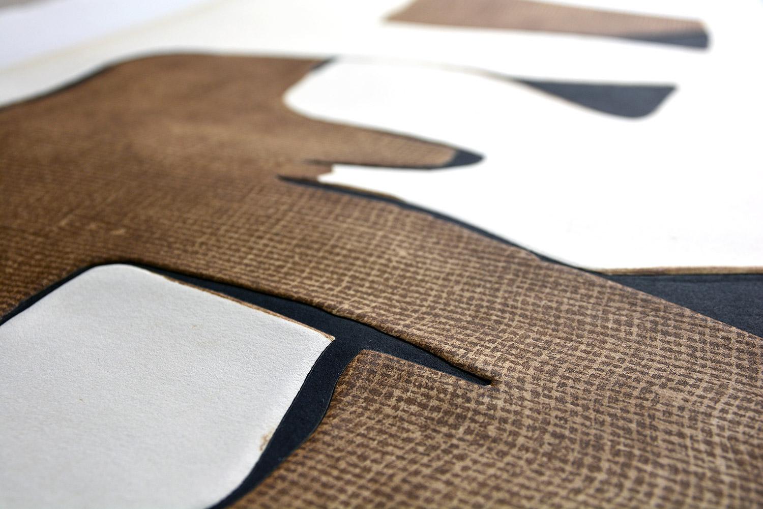 Conrad Marca-Relli – Composition XIV, Radierung des amerikanischen abstrakten Expressionismus im Angebot 2