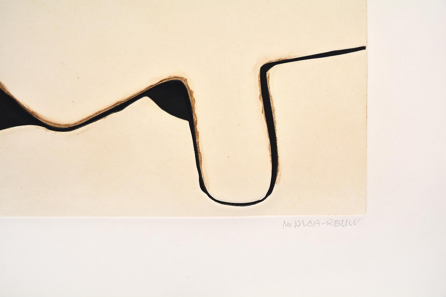 Conrad Marca-Relli - Composition XIV Etching American Abstract Expressionism For Sale 5