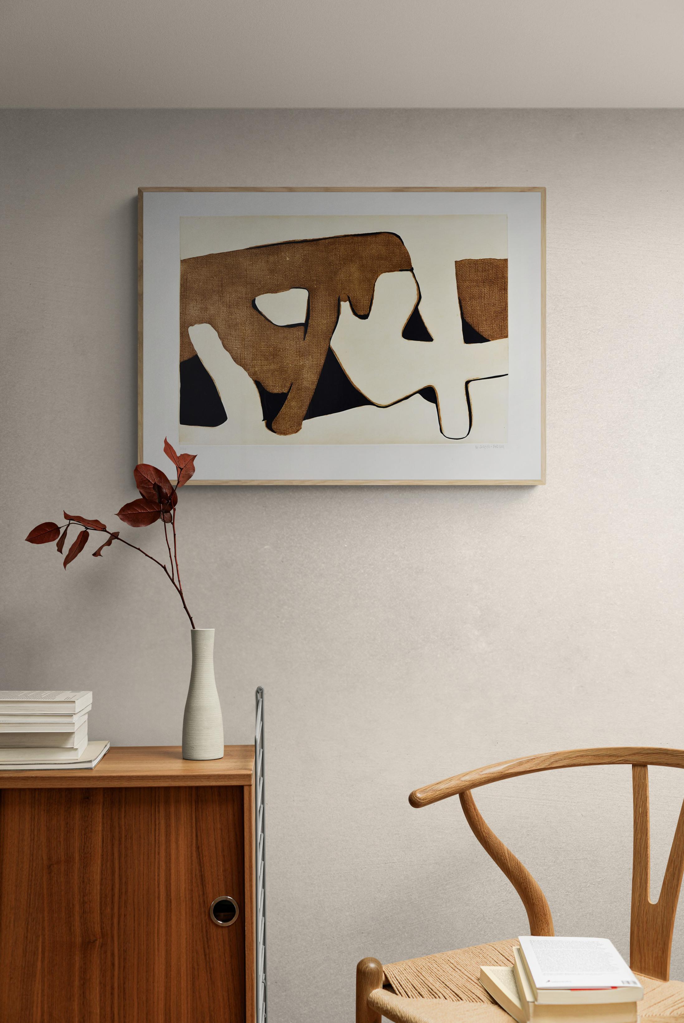 Conrad Marca-Relli - Composition XIV Etching American Abstract Expressionism For Sale 8