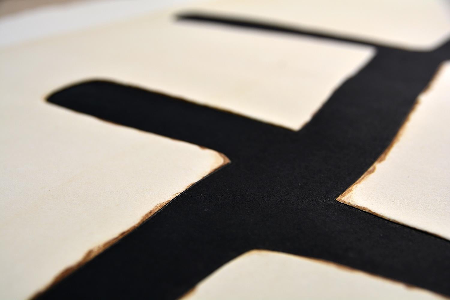 CONRAD MARCA-RELLI Limited ed. Etching & Aquatint American Modern, Contemporary - White Abstract Print by Conrad Marca-Relli