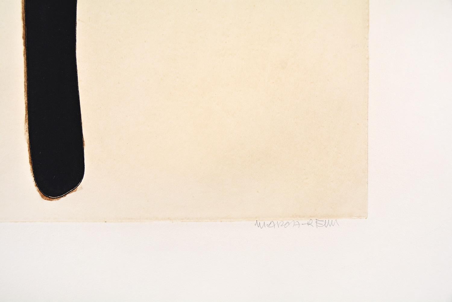 Conrad Marca-Relli - Composition XI
Date de création : 1977
Support : Gravure et aquatinte sur papier Gvarro
Numéro d'édition : 57/75
Taille : 56 x 76 cm
Condit : En très bon état et jamais encadré
Observations : Gravure et aquatinte sur papier