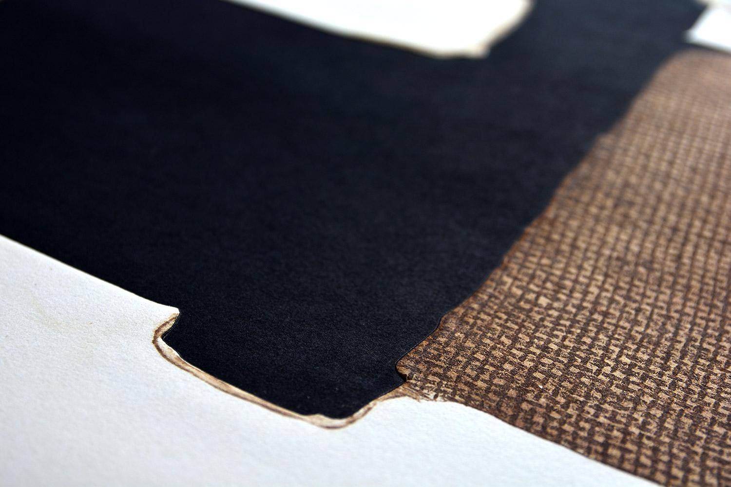 CONRAD MARCA-RELLI Edizione limitata Acquaforte e acquatinta Americana Moderna, Contemporanea - Abstract Print Beige di Conrad Marca-Relli