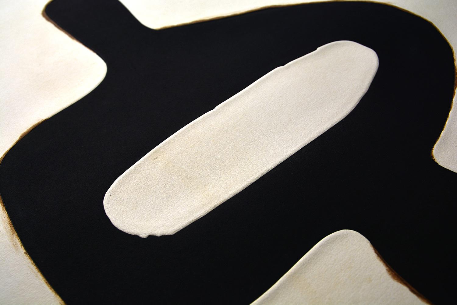 CONRAD MARCA-RELLI Edizione limitata Acquaforte e acquatinta Americana Moderna, Contemporanea - Abstract Print Bianco di Conrad Marca-Relli