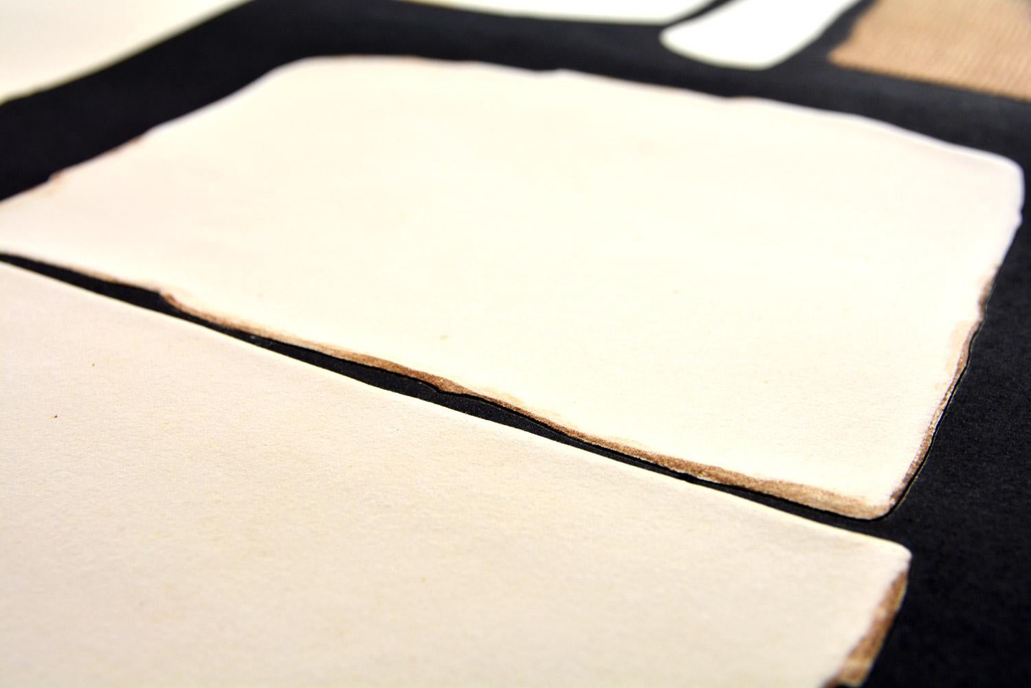 Conrad Marca-Relli - Composition IX
Date of creation: 1977
Medium: Etching and aquatint on Gvarro paper
Edition: 75
Size: 56 x 76 cm
Condition: In very good conditions and never framed
Observations: Etching and aquatint on Gvarro paper hand signed