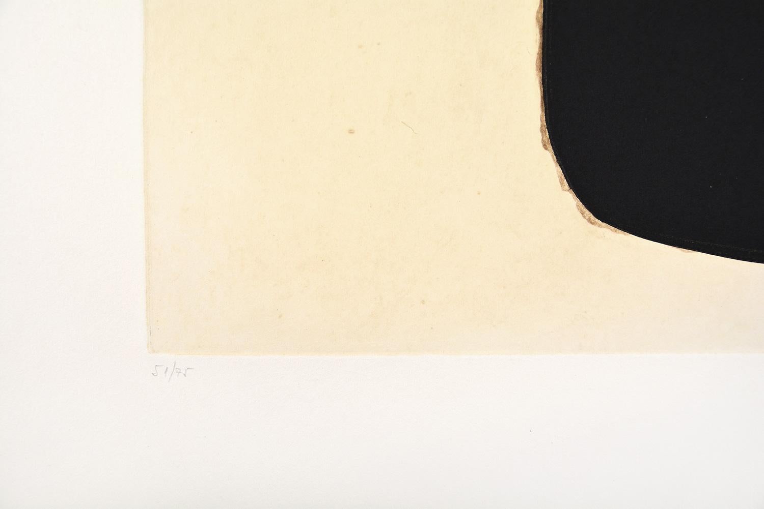 Conrad Marca Relli - Composition III
Date de création : 1977
Support : Gravure et aquatinte sur papier Gvarro
Numéro d'édition : 51/75
Taille : 56 x 76 cm
Condit : En très bon état et jamais encadré
Observations : Gravure et aquatinte sur papier