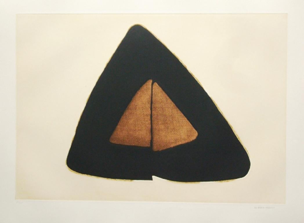 Conrad Marca-Relli Abstract Print - CONRAD MARCA-RELLI Limited ed. Etching & Aquatint American Modern, Contemporary