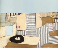 Villa Nueve, litografía expresionista abstracta de Conrad Marca-Relli