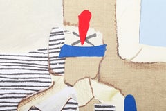 Woman in Shower, Abstract Lithograph by Conrad Marca-Relli