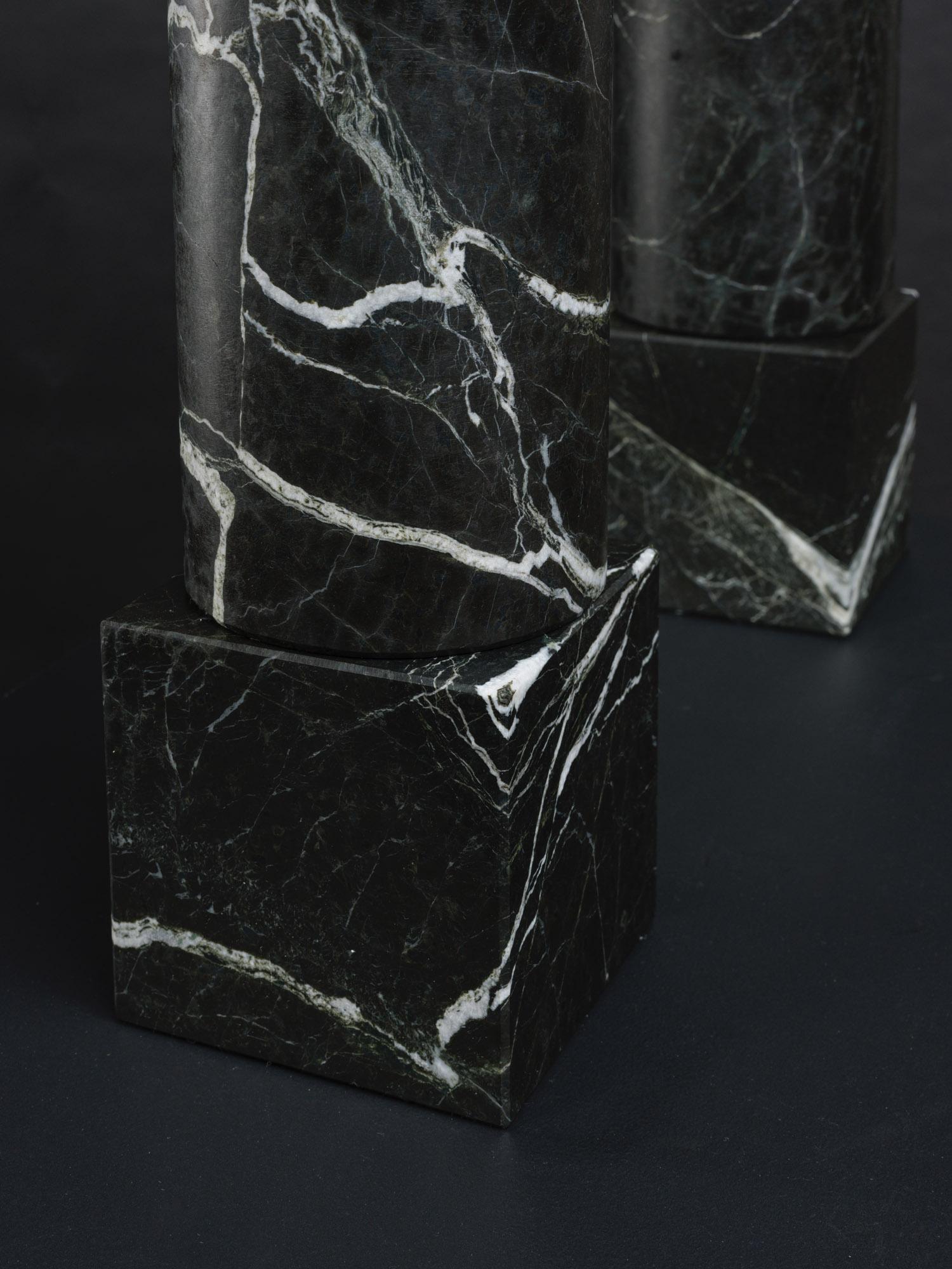 Architectural Sculpture made out of Black Stone, 2025 - 'Variation VII (V)' For Sale 9