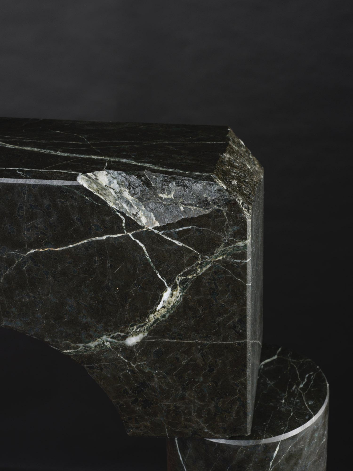 Architectural Sculpture made out of Black Stone, 2025 - 'Variation VII (V)' For Sale 4