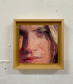 "Detalle de Alba" Pintura original al óleo y acrílico