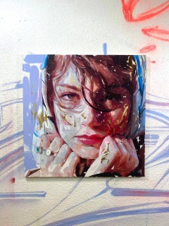 "Sagitta, " Oil Painting