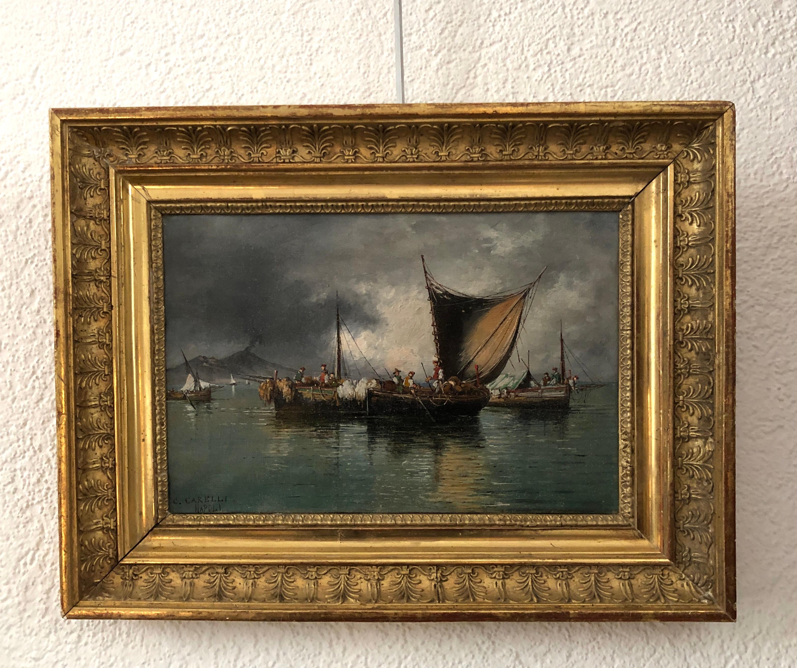 Napoli - Painting di Consalvo Carelli