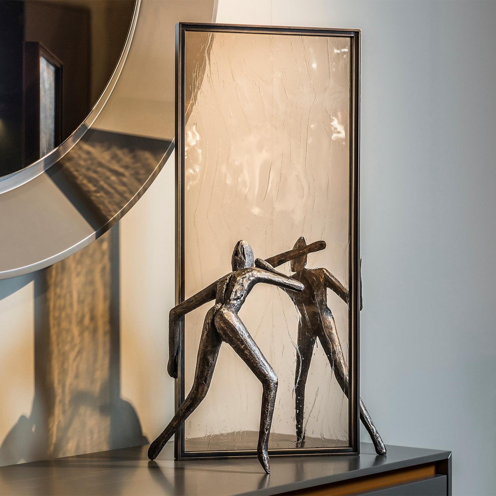Contemporary Consciousness Bronze Sculpture For Sale