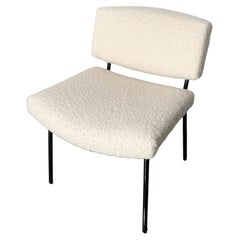 Conseil Slipper Chair Design by Pierre Guariche for Meurop, 1960s