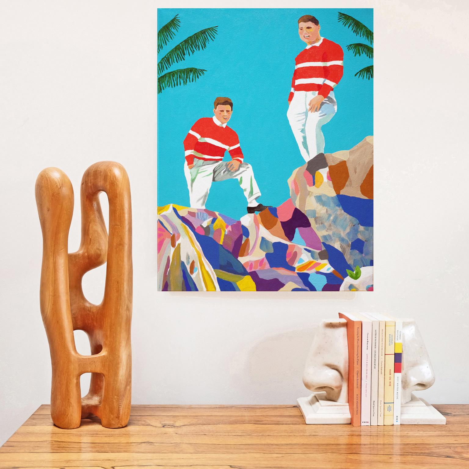 Acrylic on canvas by Alan Fears, 2020.

Alan Fears (b. 1974) is an emerging British artist, who was shortlisted in both 2018 and 2020 for The John Moores Painting Prize—a biennial award for the best contemporary painting. Fears was also the