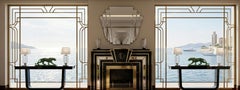 Consol Art Deco in Wood, France, 1920