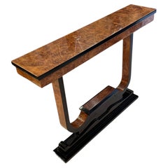 Consol table, France, Art Deco in Wood 1920