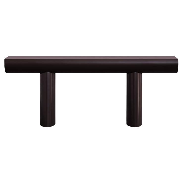 Consol Table in Dark Aubergine By Aldo Bakker 2017 for Karakter