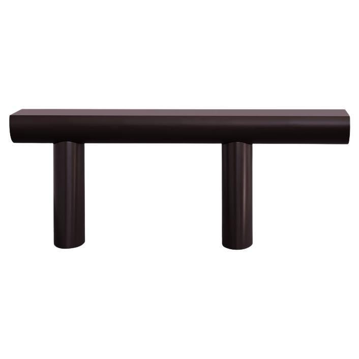 Consol Table in Dark Aubergine By Aldo Bakker 2017 for Karakter