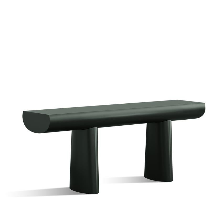 Laqué Table console vert foncé d'Aldo Bakker 2017 pour Karakter en vente