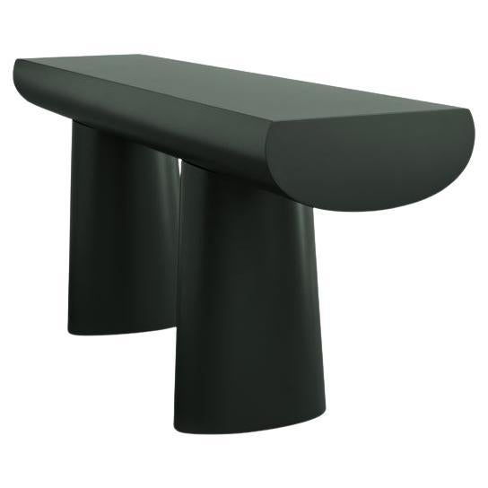 Consol Table in Dark Green By Aldo Bakker 2017 for Karakter