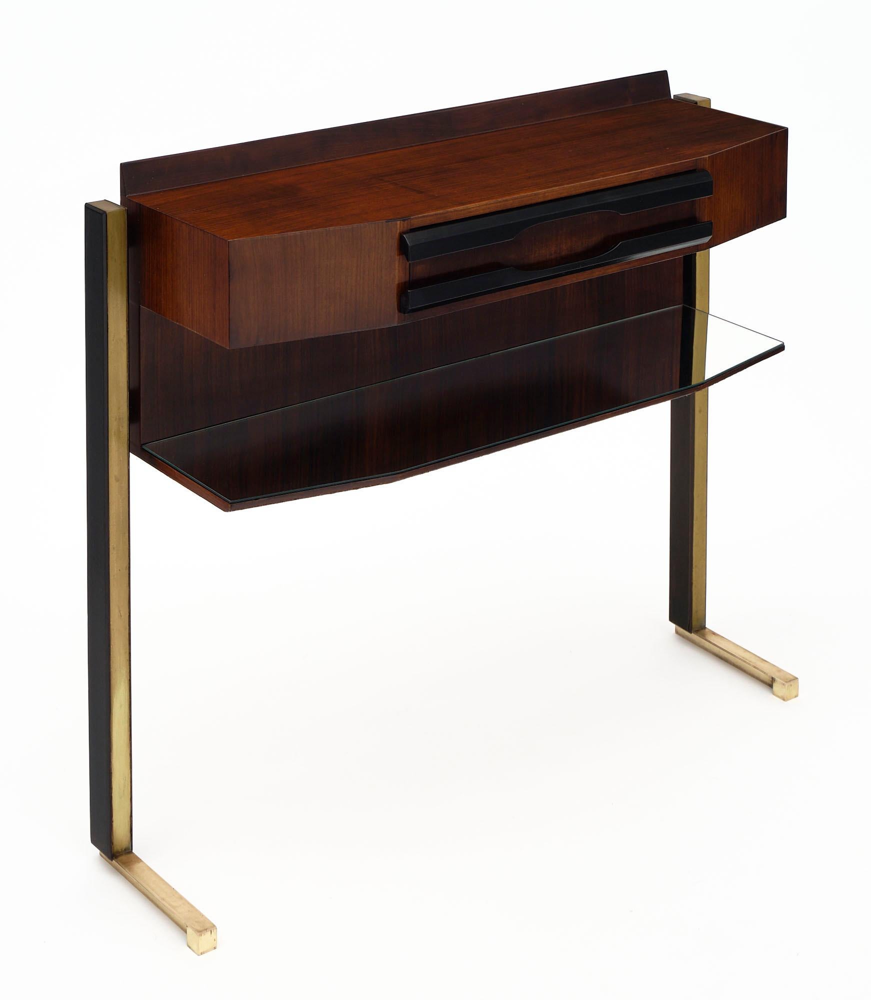 Mid-Century Modern Console and Mirror by Carlo di Carli