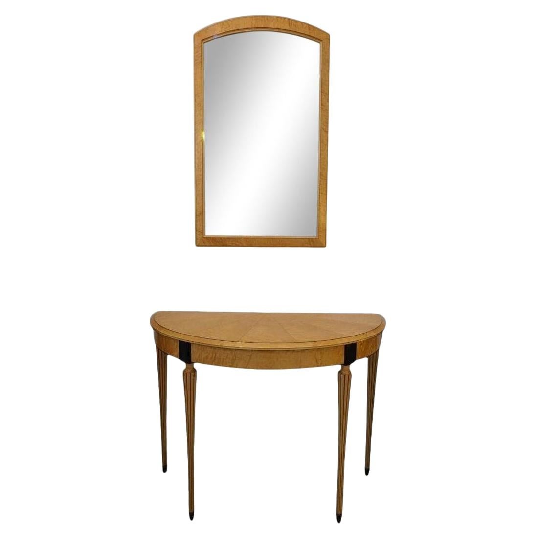 Console and Mirror by Richard Scott Newman For Sale