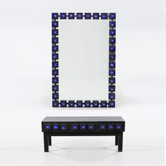 Console e specchio Lars Goran Nilsson & Ewa Wrangel Atelje Glas & Trä Hovmantorp