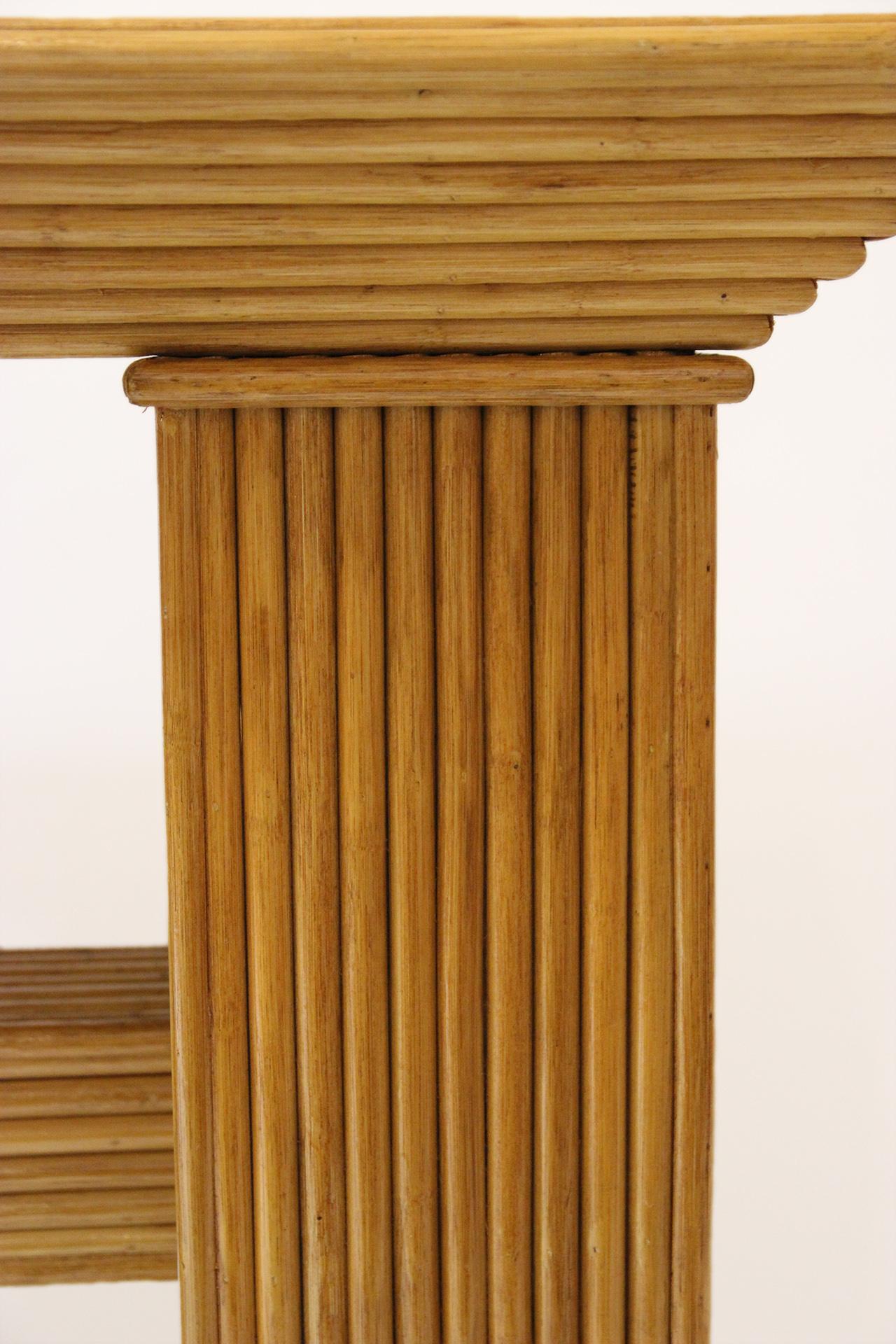 Console, Bamboo, circa 1970, France 2