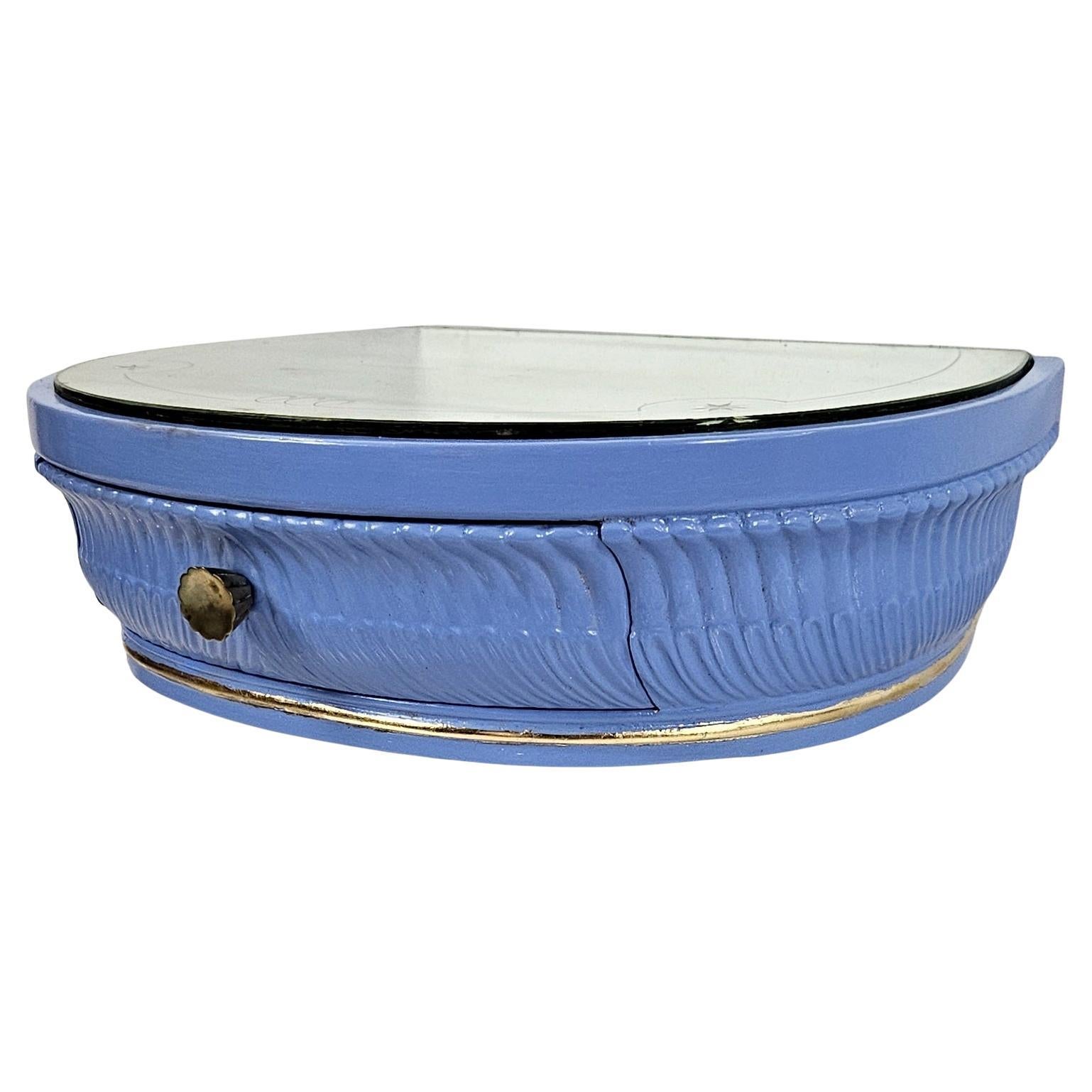 Laiton Console Tables de chevet Italie années 1940 en vente