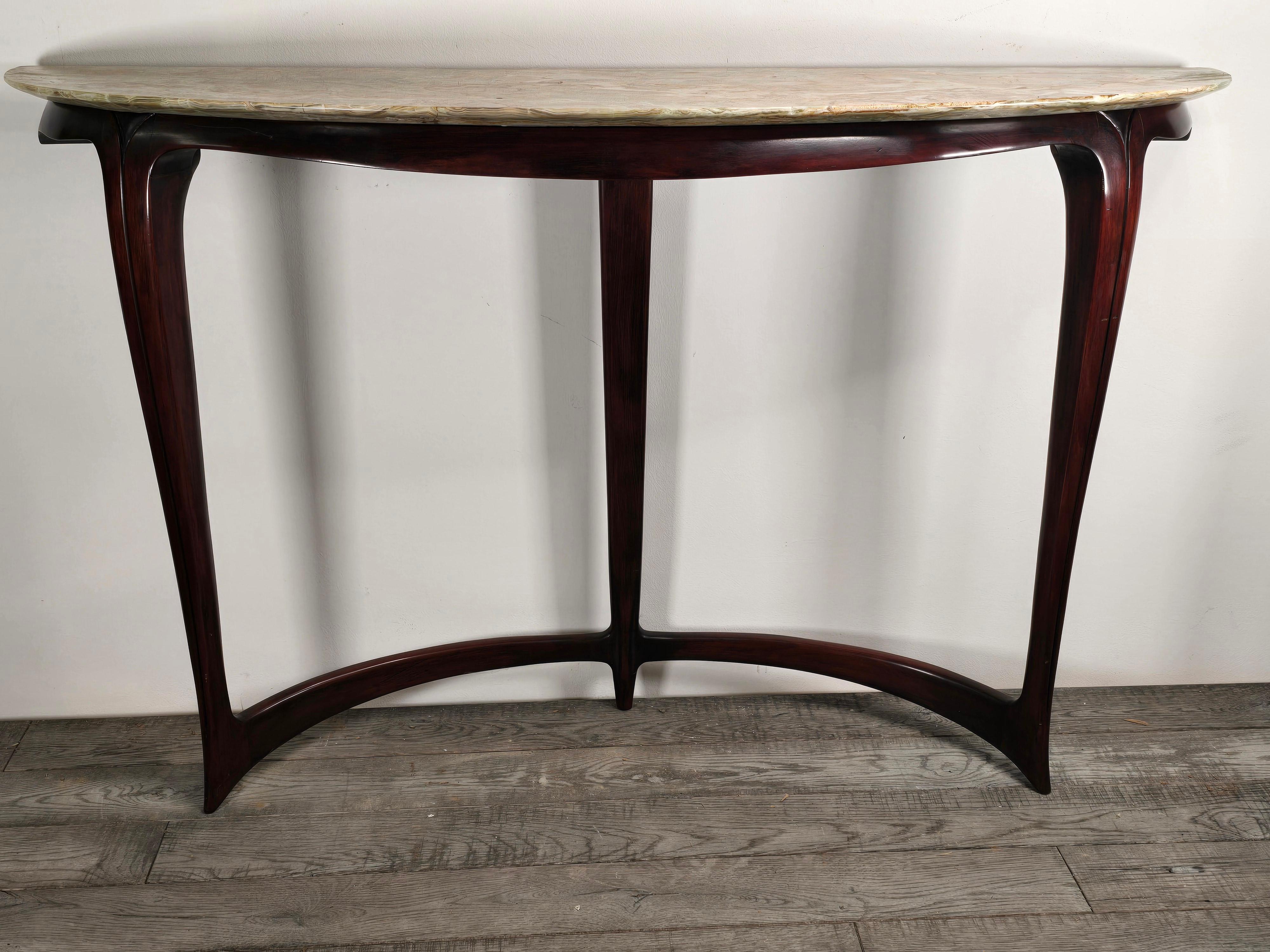 Console by Enrico Carlo Rava In Good Condition For Sale In Kilmarnock, VA