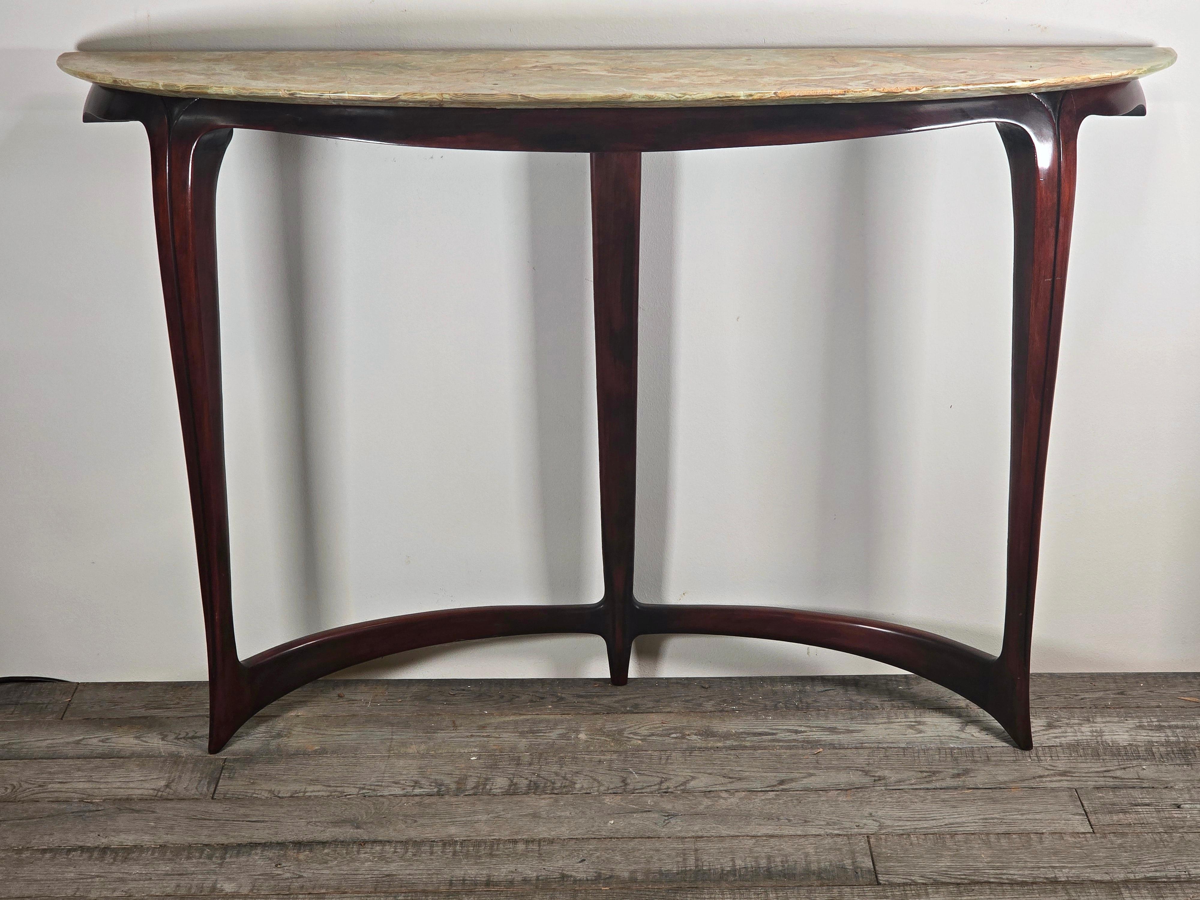 Onyx Console by Enrico Carlo Rava For Sale