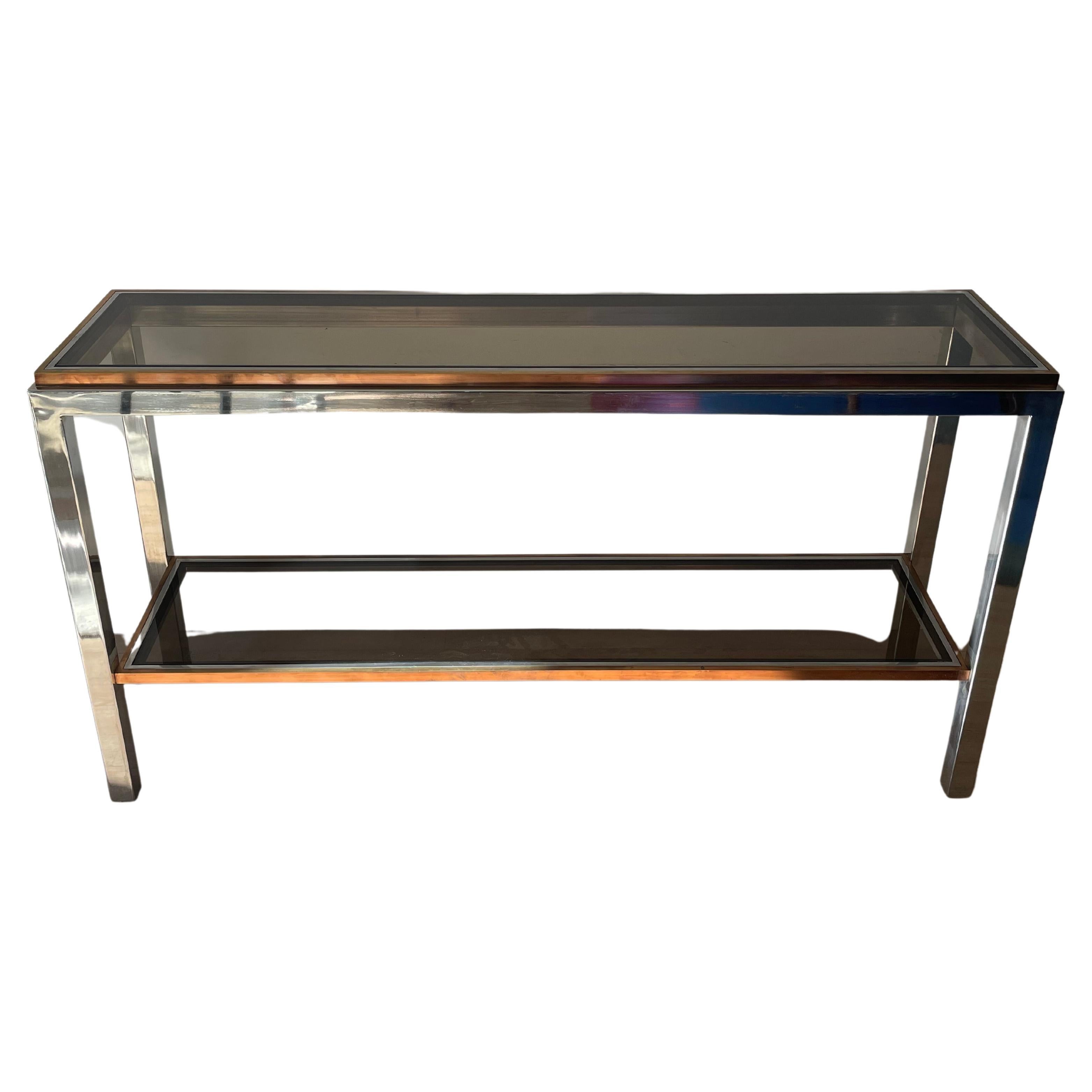 Console by Willy Rizzo - model Flaminia - circa 1970 For Sale