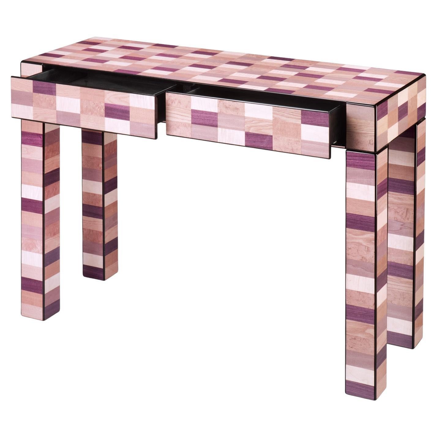 Patchwork Console Tables