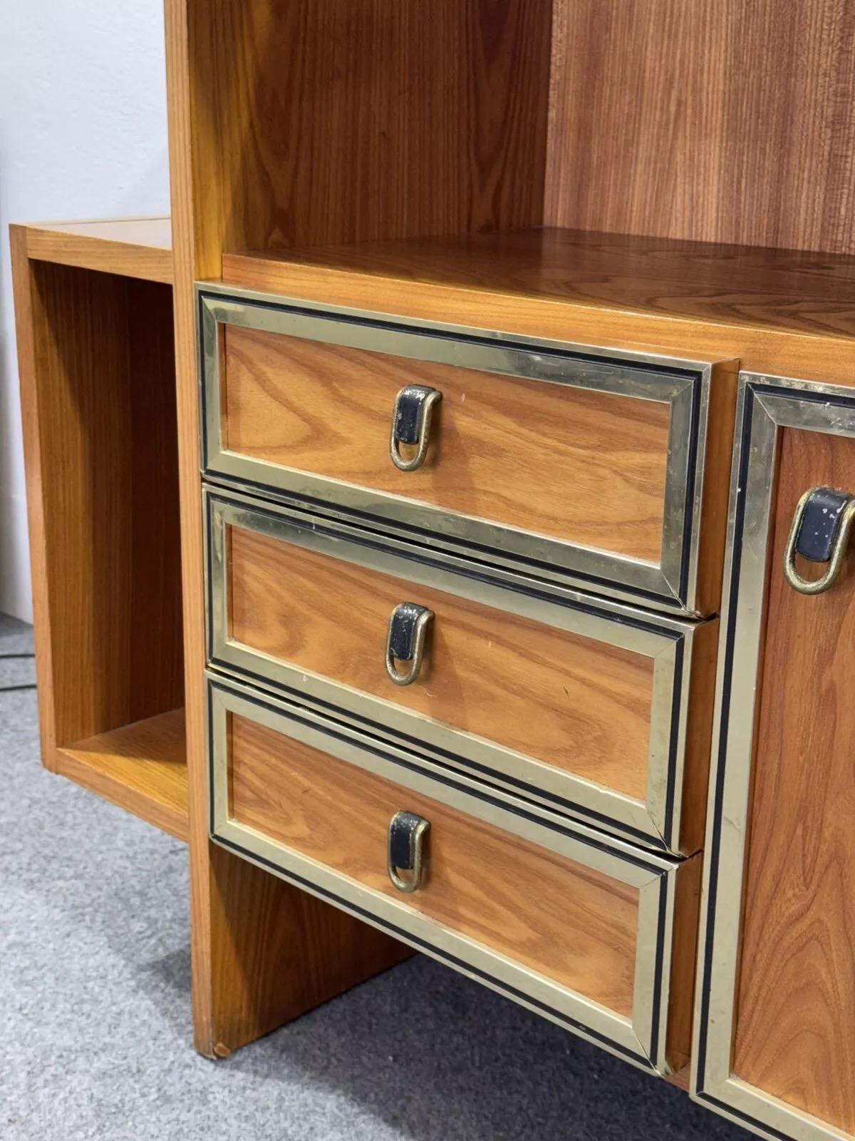Console With Mirror Design 1960's Modernism For Sale 3