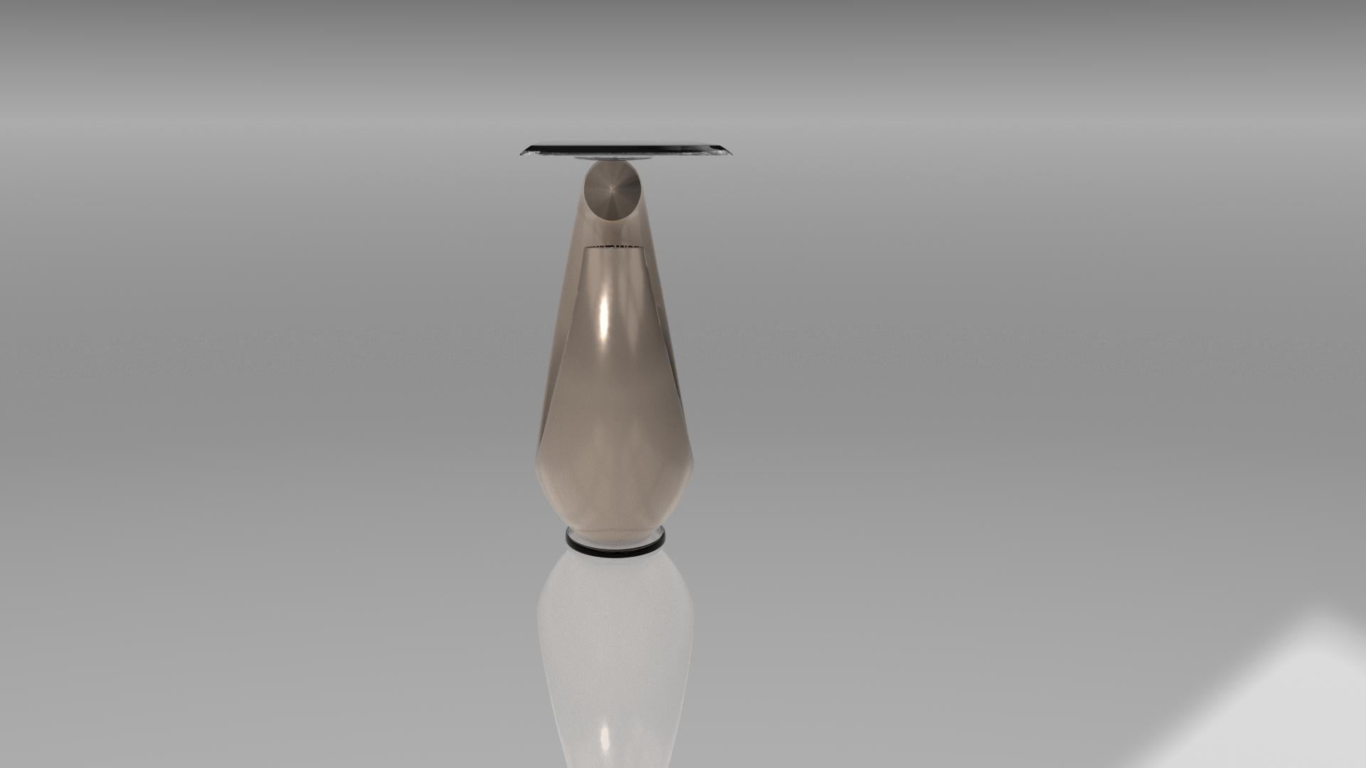 Contemporary Console Ebe Light Oyster For Sale