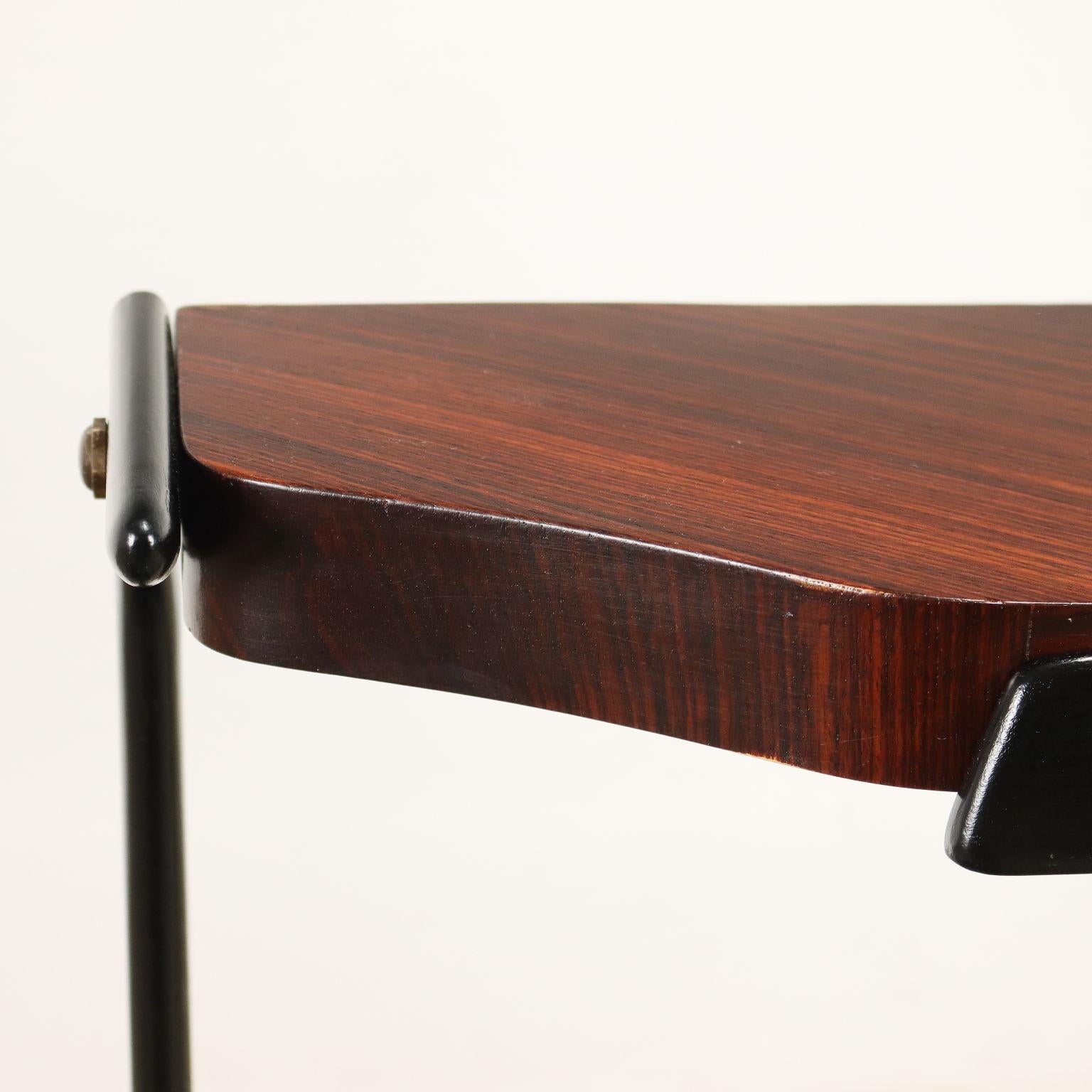 Italian Console Exotic Woods Italy, 1950s