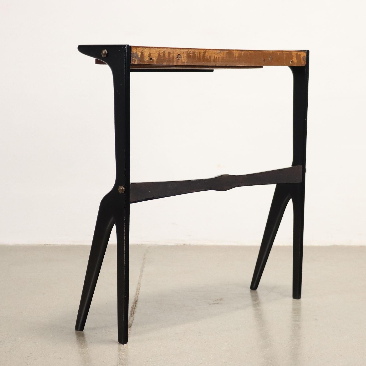 Console Exotic Woods Italy, 1950s 2