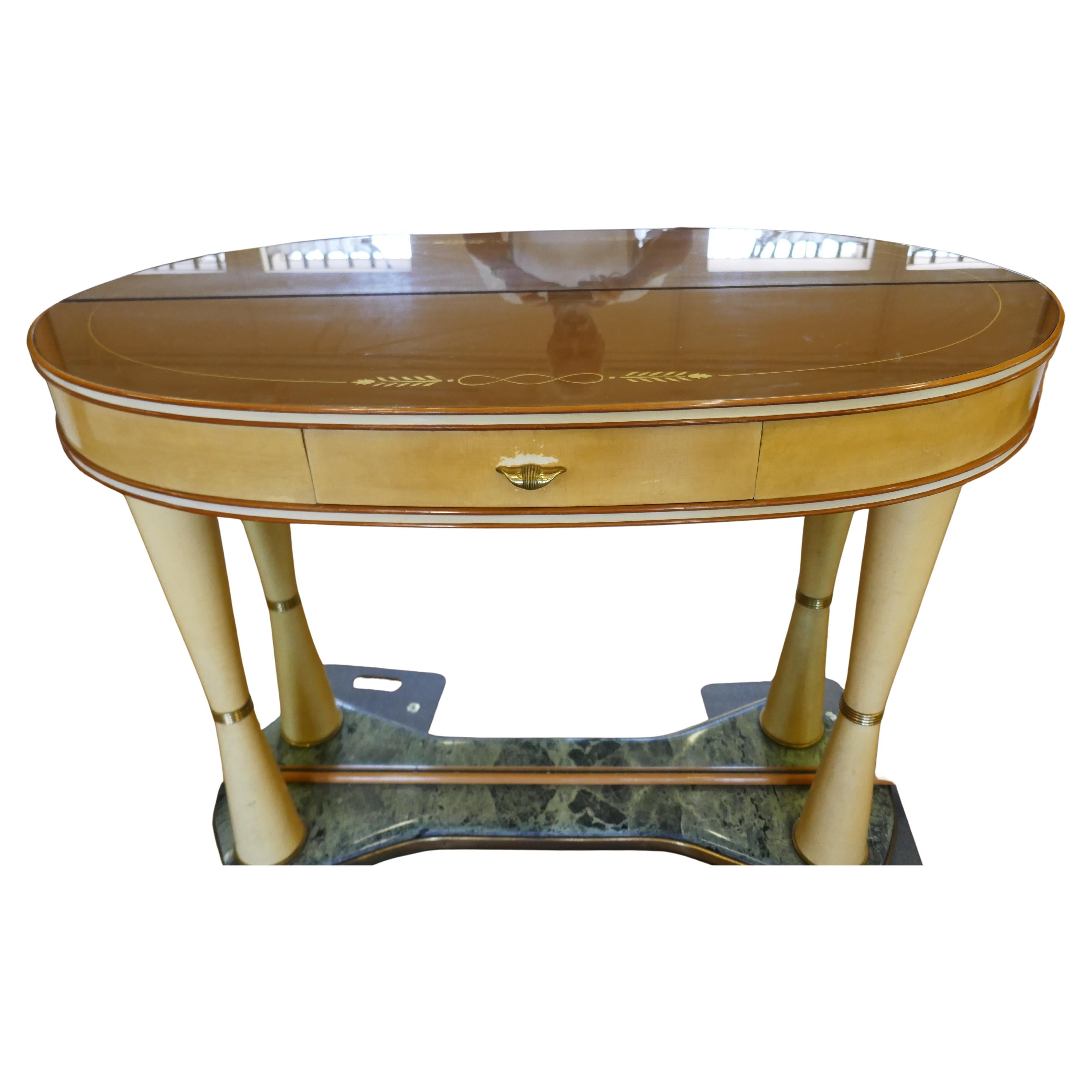 Consola expuesta a la Permanente de Cantú. Att. a Vittorio Dassi Mid-20th Century en venta