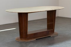 Vintage Marble Center Table From Italy, Circa 1960.