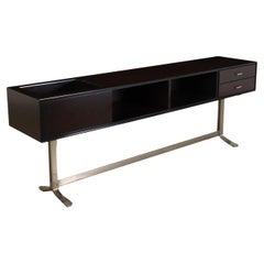 Console Formanova Lacquered Wood Metal Italy 1960s-1970s