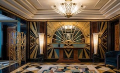 Console France, 1920, Art Deco in Wood