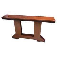 Console France, 1920, Art Deco in Wood